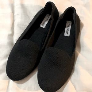 Steve Madden knit black flats size 7